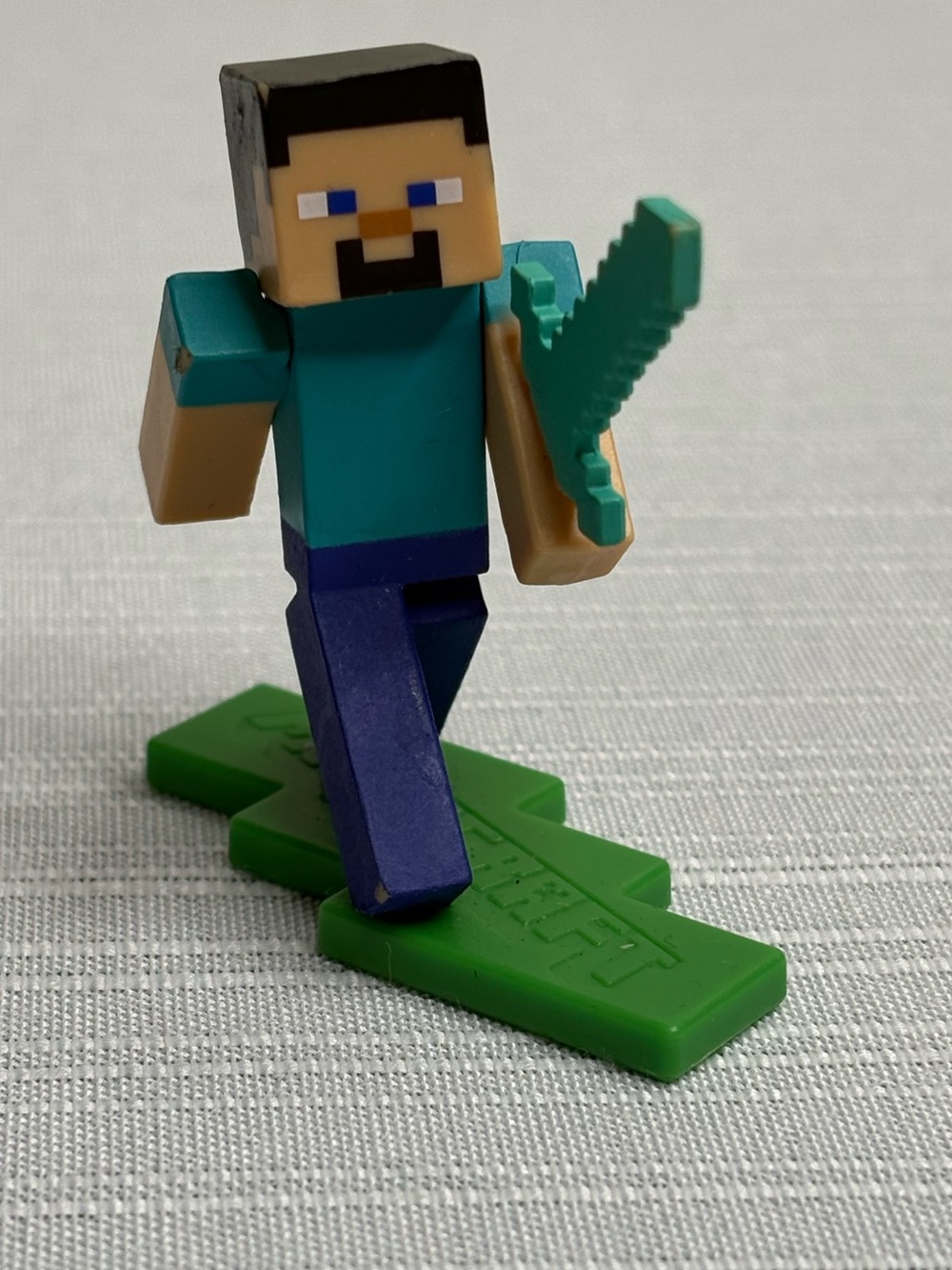 Minecraft Steve with Diamond Sword Figure